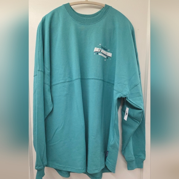 Disney 2025 Half Marathon Aqua Spirit Jersey Size XL NWT - Picture 1 of 8